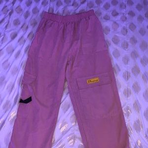 Pink Cargo Pants